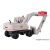 Kibri 11266 Atlas 1604 gumikerekes markológép, SERSA (H0)