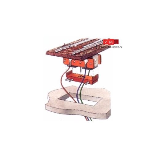 PECO 08001 PL-10W Padló alatti elektromos állítómű, alacsony áramfelvételű