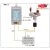 Viessmann 1512 Mozgó figura, feleség sodrófával (H0)